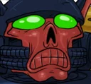 😞 emoji WH40K. Regular marine Telegram sticker 5 of 32