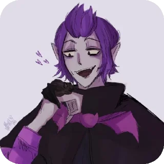 🧛 emoji От вампира Telegram sticker 24 of 39