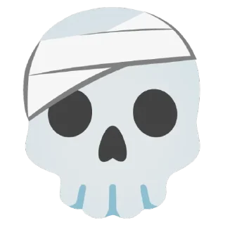 💀 emoji skull Telegram sticker 23 of 60