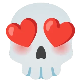 💀 emoji skull Telegram sticker 5 of 60