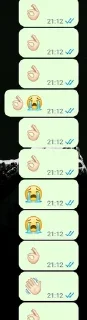 😭 emoji Вацап 2019 Telegram sticker 9 of 23