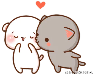 😘 emoji Peach Cats Pt.3 @jp_stickers Telegram sticker 3 of 25