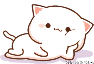 😍 emoji Peach Cats Pt.3 @jp_stickers Telegram sticker 17 of 25