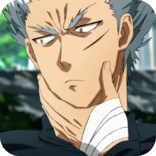 🧐 emoji Garou ➩ @Earth928B Telegram sticker 22 of 45