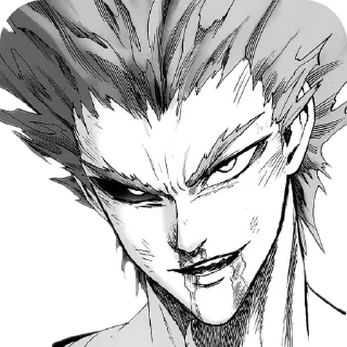 🙂 emoji garou. Telegram sticker 11 of 13