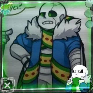 🤩 emoji Die!Sans @Failure_Demon @TgEmodziBot Telegram sticker 11 of 102