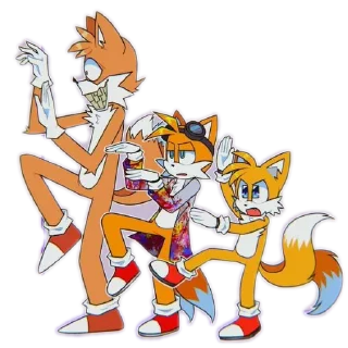 🦊 emoji Соник ёжик Telegram sticker 4 of 120