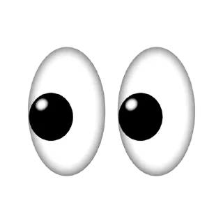 👀 emoji Глазики от Рин Telegram sticker 24 of 24