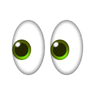 👀 emoji Глазики от Рин Telegram sticker 6 of 24