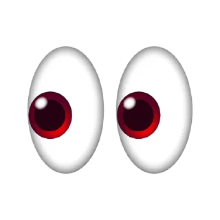 👀 emoji Глазики от Рин Telegram sticker 14 of 24