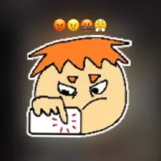 😡 emoji премиум не нужно хаха Telegram sticker 12 of 28