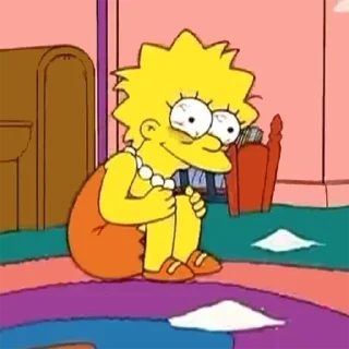 😁 emoji The Simpsons (@dailystkrbot) Telegram sticker 11 of 50