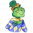 🤴 emoji Grinch Telegram sticker 12 of 40