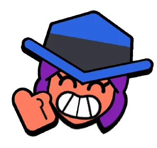 👍 emoji Shelly Pins @BrawlStarsStik Telegram sticker 20 of 22