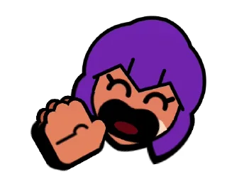 👏 emoji Shelly Pins @BrawlStarsStik Telegram sticker 6 of 22