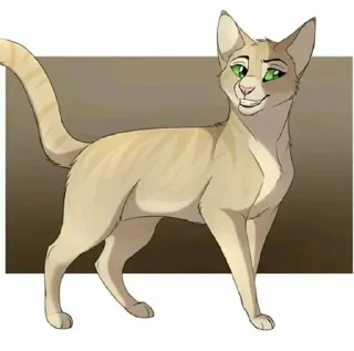 😛 emoji Коты-воители Telegram sticker 10 of 26