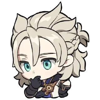 Sticker from albedo [@hjvgyy]