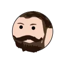 Sticker from Nikolay II