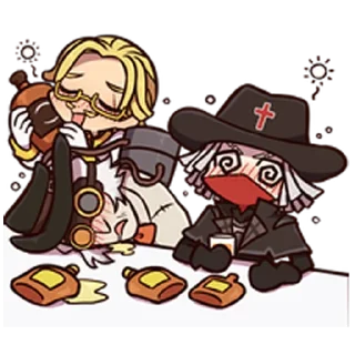 🥴 emoji Identity V Telegram sticker 9 of 33