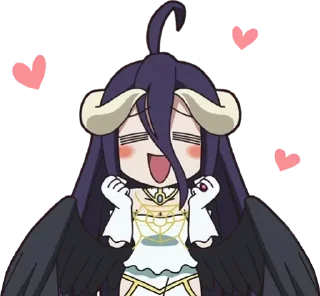😍 emoji Overlord | @animelover9 | Telegram sticker 10 of 46