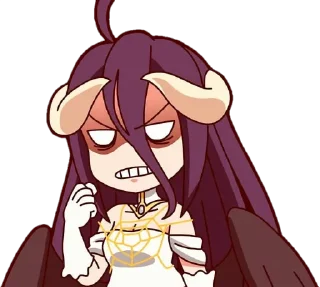 😠 emoji Overlord | @animelover9 | Telegram sticker 15 of 46