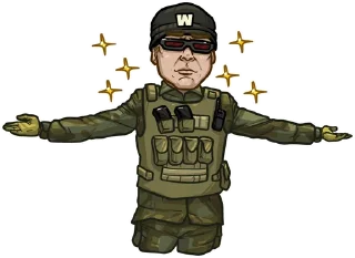 🤩 emoji Wagner Orchestra Telegram sticker 19 of 53