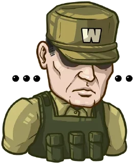 😔 emoji Wagner Orchestra Telegram sticker 9 of 53