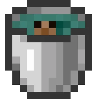 🗑️ emoji Вёдра (@StickersMinecraft) Telegram sticker 8 of 11