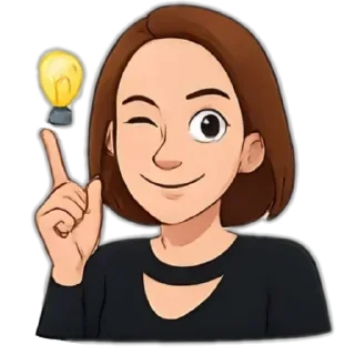 💡 emoji Tanya Vots Telegram sticker 12 of 14