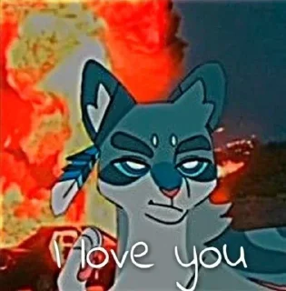 🌟 emoji Коты воители ❤️‍🩹 @Me0wKa_fyp Telegram sticker 2 of 120