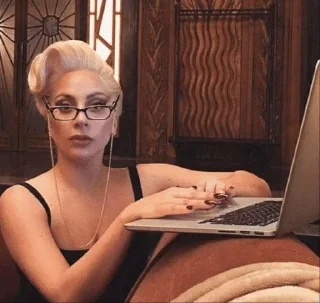 😳 emoji lady gaga Telegram sticker 12 of 120