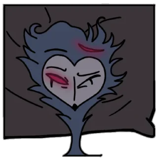 😴 emoji Stolas Telegram sticker 17 of 31