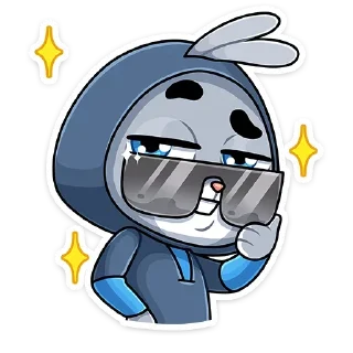 😎 emoji Банзайка (@TgSticker) Telegram sticker 15 of 48