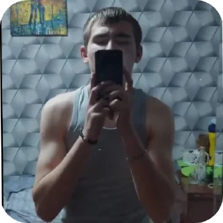 💪 emoji Андрюша Telegram sticker 20 of 49