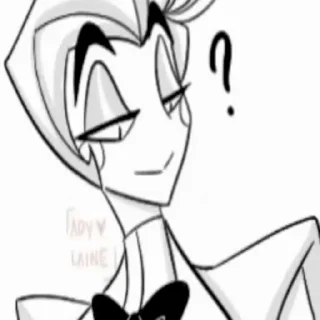 ❓ emoji Lucifer Telegram sticker 19 of 104