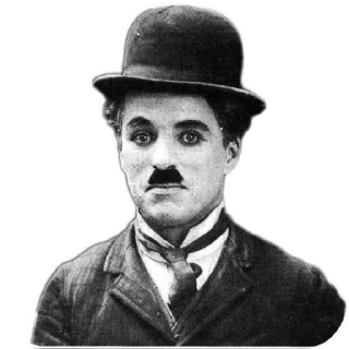 🎬 emoji Charlie Chaplin Telegram sticker 16 of 101