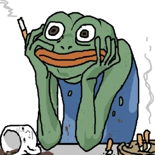 🚬 emoji pepe Telegram sticker 24 of 97