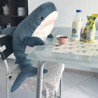 🤎 emoji IKEA shark Telegram sticker 5 of 42