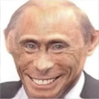 Sticker from monke putin