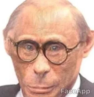 🤓 emoji monke putin Telegram sticker 14 of 16