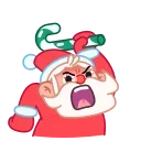 🤬 emoji Jolly Santa Telegram sticker 8 of 23