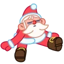 😪 emoji Jolly Santa Telegram sticker 9 of 23