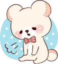😩 emoji Bear's mau mau :: @line_stickers Telegram sticker 6 of 80