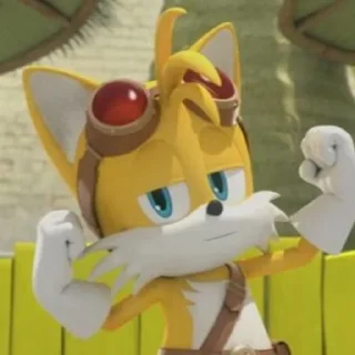 🦊 emoji Sonic Telegram sticker 15 of 53