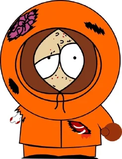 😵 emoji KENNY Telegram sticker 6 of 17