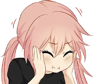 ✨ emoji аніме жіночки Telegram sticker 15 of 94
