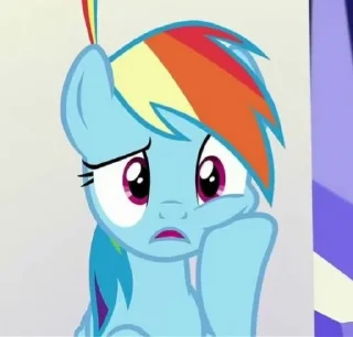 Sticker from Rainbow | @MyLittlePony_bots