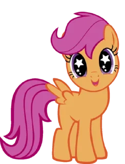 💫 emoji Scootaloo | @MyLittlePony_bots Telegram sticker 11 of 120