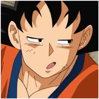 🍔 emoji Goku Telegram sticker 12 of 17