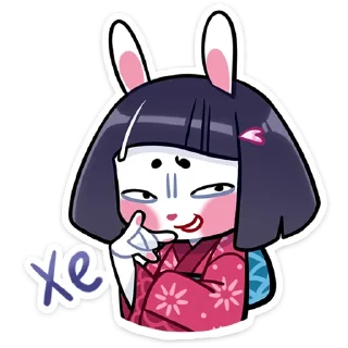 #️⃣ emoji Усагичи | @Stick4Gram Telegram sticker 7 of 48